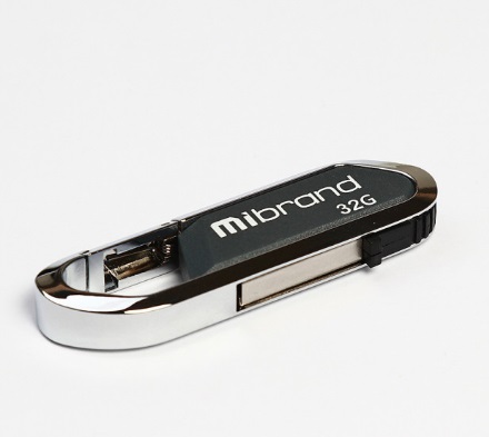 Флеш-пам`ять 32GB Aligator USB 2.0 black 0204