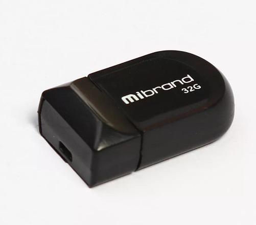 Флеш-пам`ять 32GB Scorpio USB 2.0 black 1218