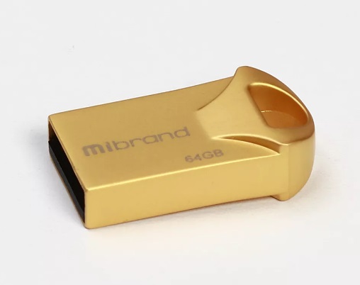 Флеш-пам'ять 64GB Hawk USB 2.0 gold 0753