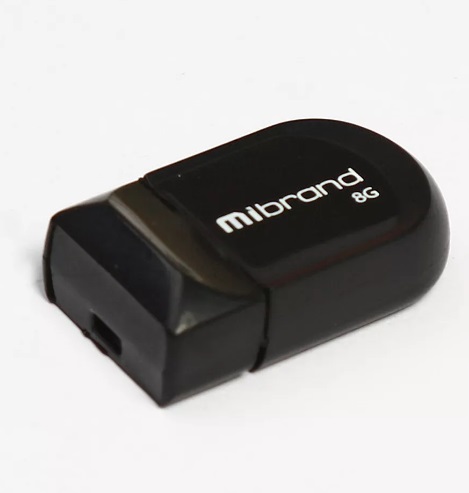Флеш-пам`ять 8GB Scorpio USB 2.0 black 1241