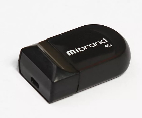 Флеш-пам`ять 4GB Scorpio USB 2.0 black 1228
