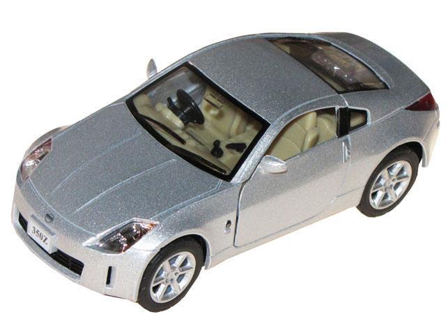 Машина металева Nissan Fairlady 350Z HUKT-5061-W в коробці 16×8,5×7,5см