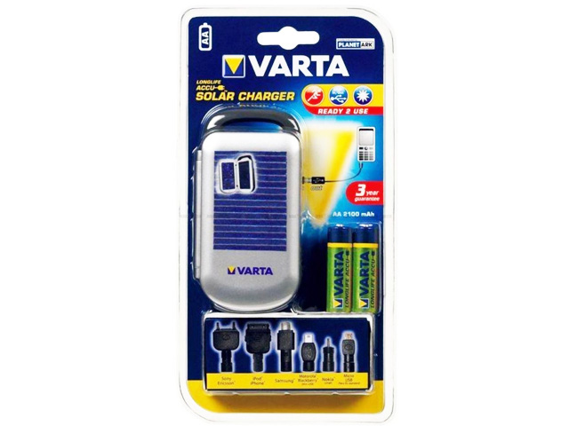 Зарядний пристрій універсальний Solar R2U 57082 101421 2xAA2100mAh