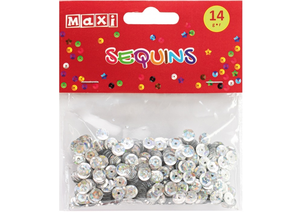 Паєтки Maxi 14 г, 6 мм
