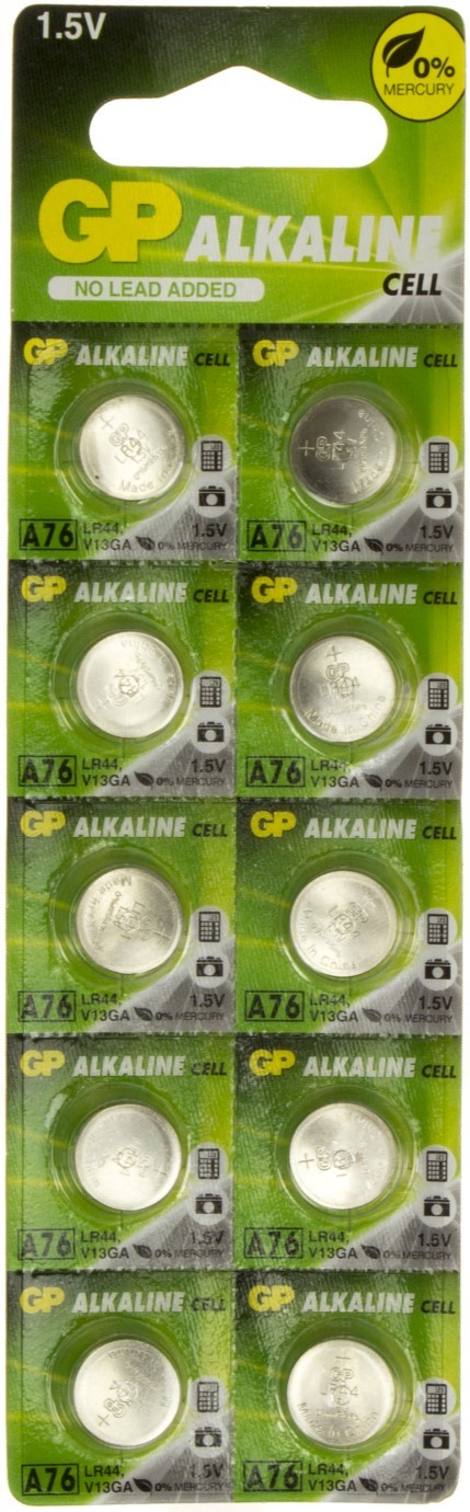 Батарейка Alkaline A76/10bl