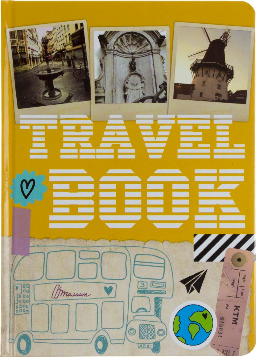 Книжка А5 Альбом друзів: Travelbook4 українською 4504