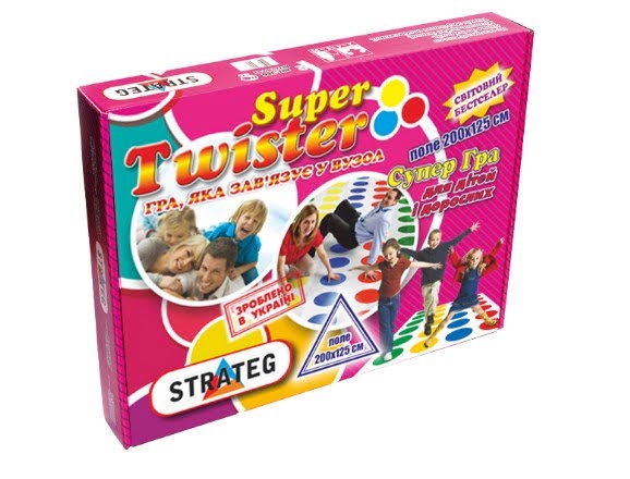 Гра Super Twipster українською/російською в коробці 40×32×6см 11386