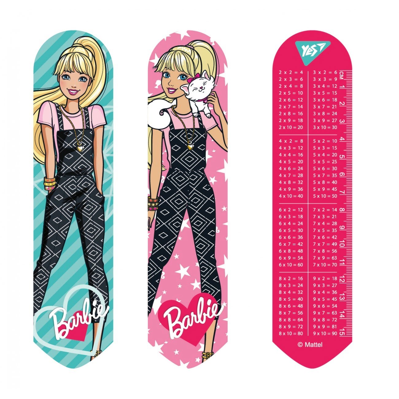 Закладка пластикова 2D Barbie 707354