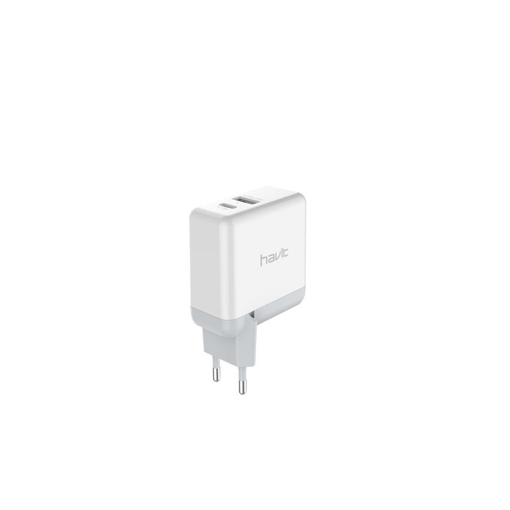 Зарядний пристрій для мобільного телефону 2 USB micro USB white