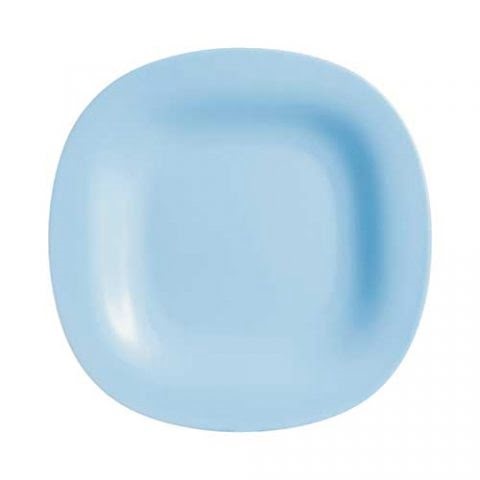 Тарілка десертна скло.Carine Light Blue 19 см