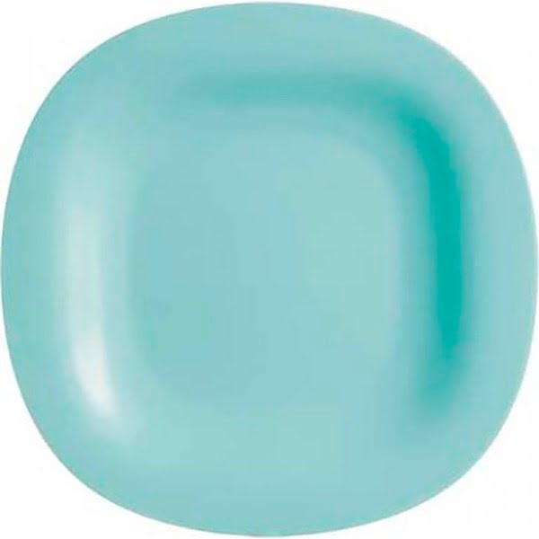 Тарілка обідня скло Carine Turquoise 27 см