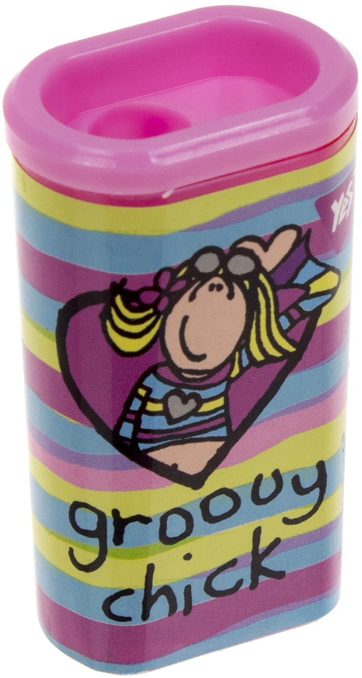 Точилка Groovy Chick бочонок 620479