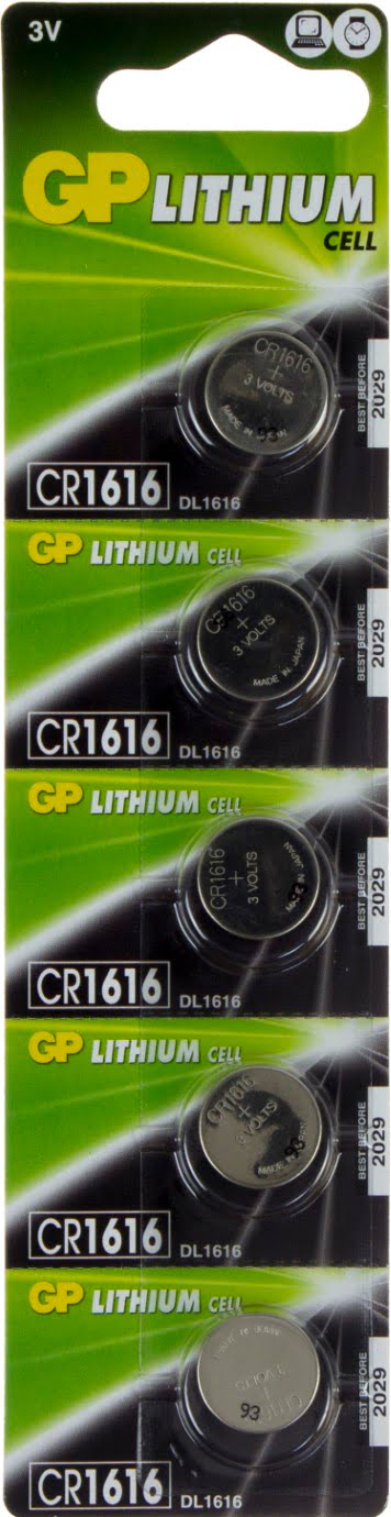 Батарейка Lithium Button Cell CR1616-7U5
