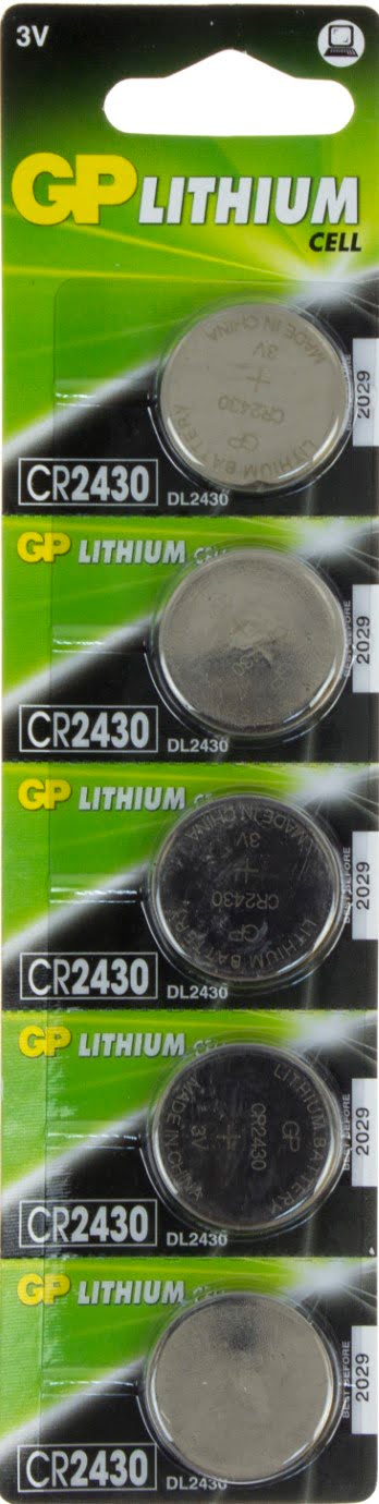 Батарейка Lithium Button Cell CR2430-8U5