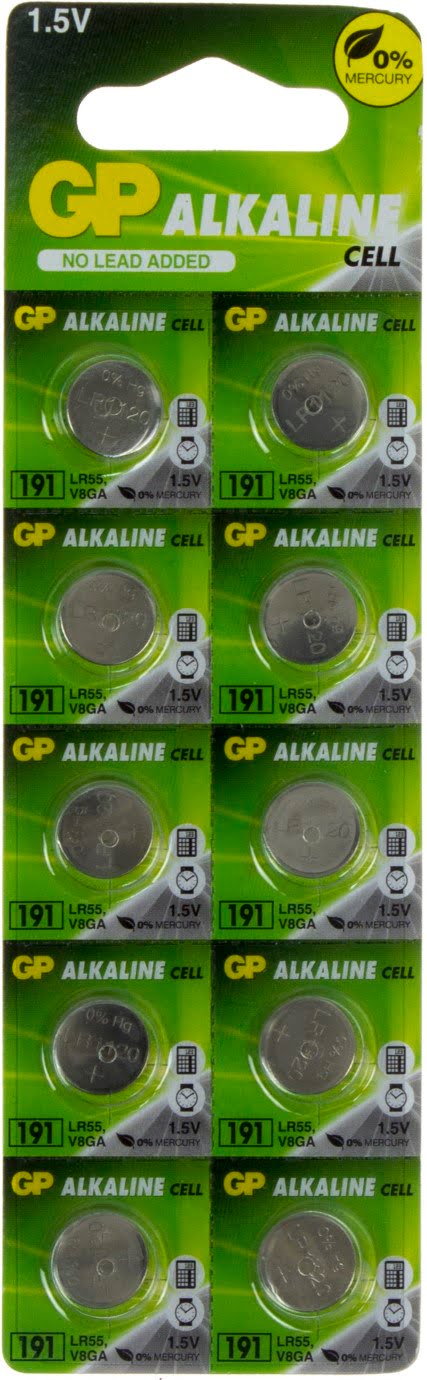 Батарейка Алкалайн button cell 191-U10 G8