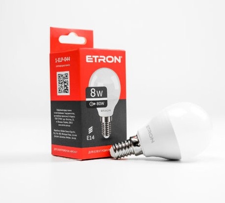 Лампа Light Power LED 1-ELP-044 G45 8Вт 4200K E14