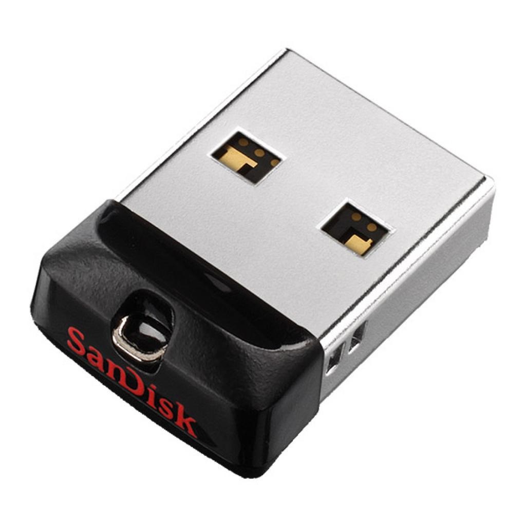 Флеш-пам'ять 32GB Cruzer Fit slim black USB2.0 1797