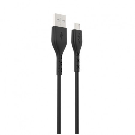 Кабель USB > microUSB HV-H67 1 м black