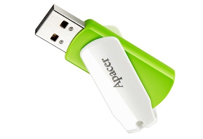Флеш-пам'ять 16GB AH335 USB 2.0 green/white 4347
