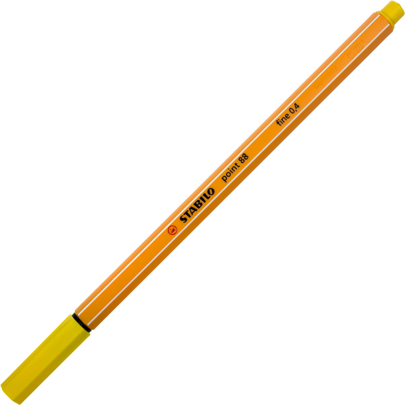 Файнлайнер 88 0,4 мм yellow/жовтий 44