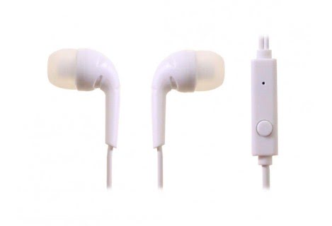 Навушники вакуумні M40 1,2м white+мікрофон