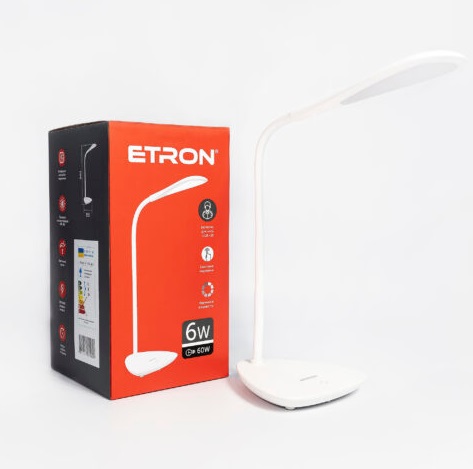 Лампа настільна LED Desk Lamp drop 6W 4200K White