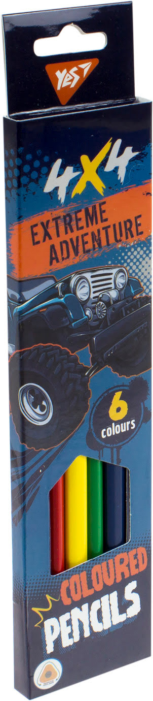 Олівці кольорові 6 кольорів Off Road 290579