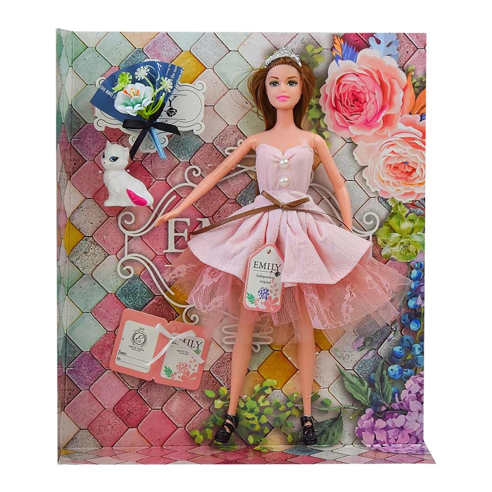 Лялька з букетом, аксесуари, в коробці, 33×28×6см КI QJ077A