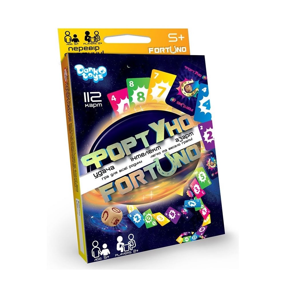 Гра ФортУно розвиваюча DankoToys