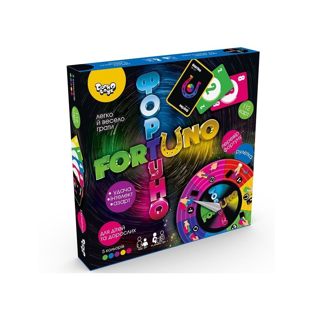 Гра ФортУно розвиваюча, велика DankoToys