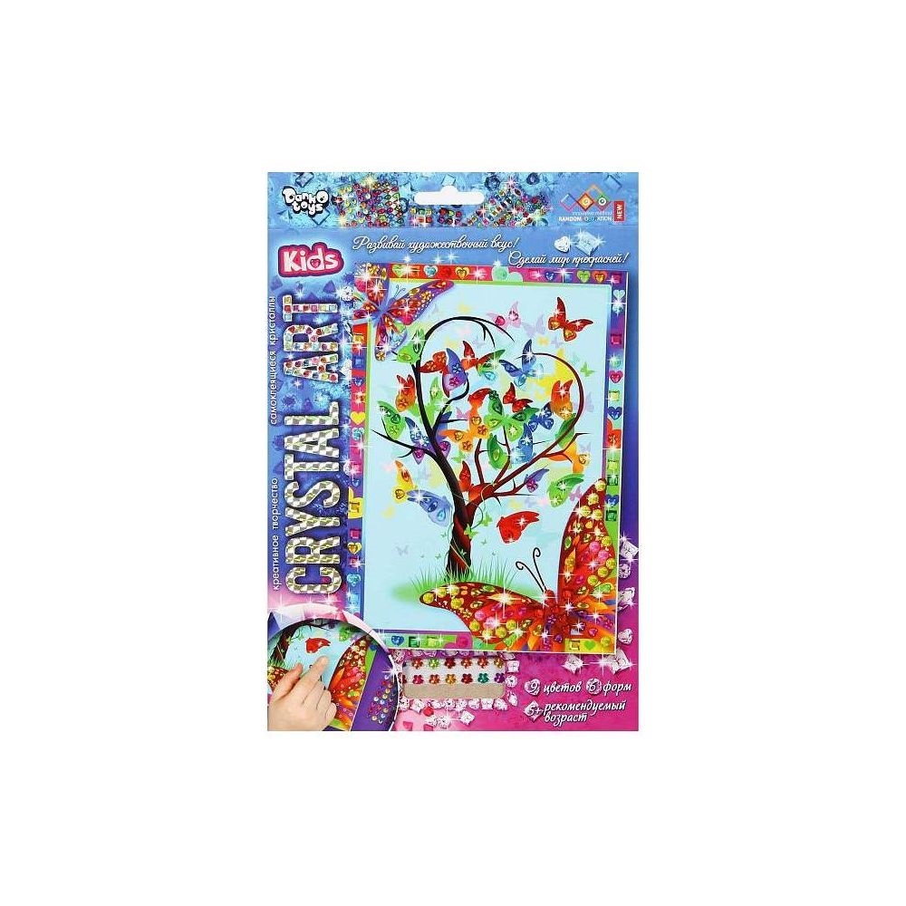 Набір для творчості Crystal Art Kids Cart-01,02,03,04...10