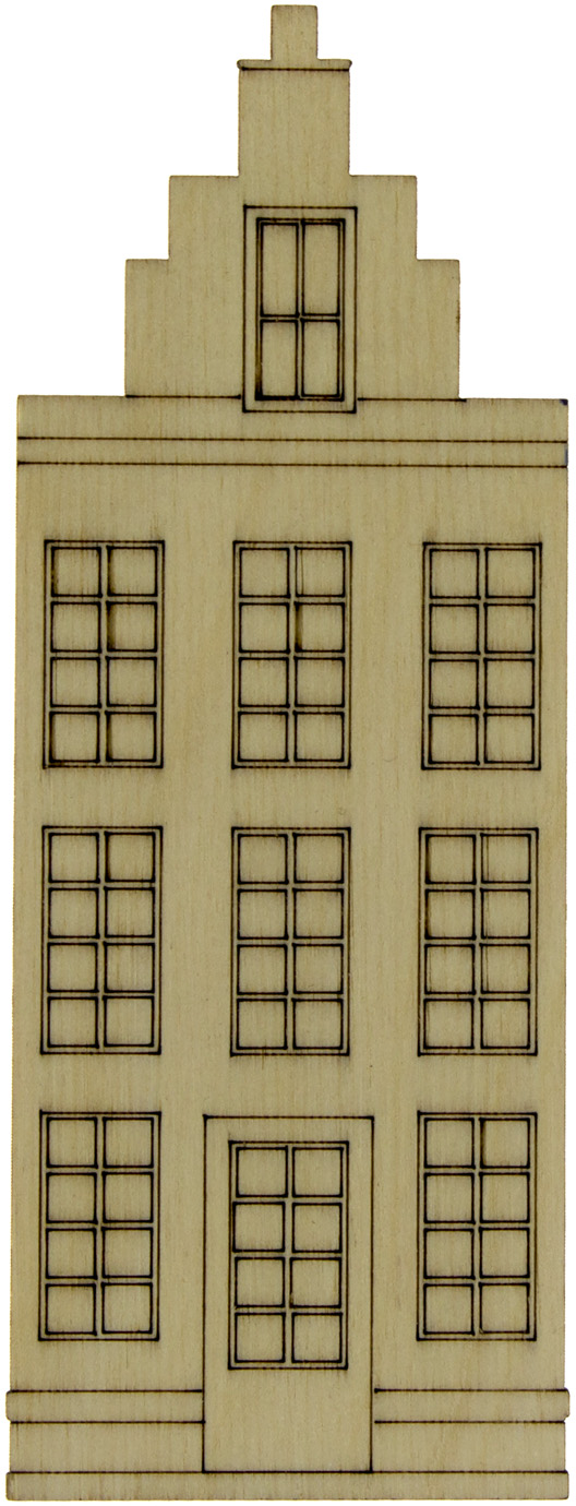 Будинок 14×5,5 см фанера