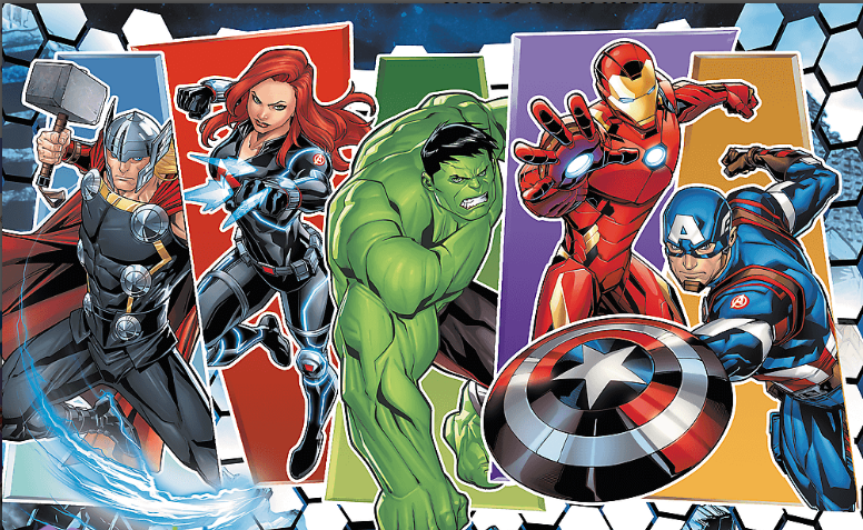 Пазли 60 елементів Непероможні месники. MARVEL