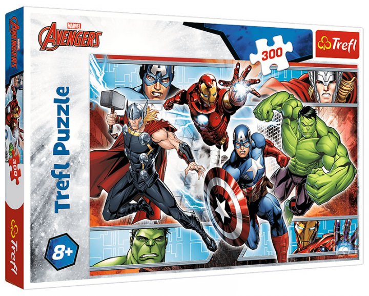 Пазли 300 елементів Месники. MARVEL