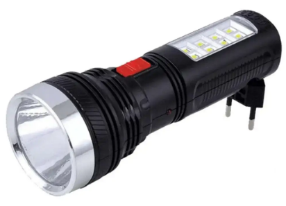 Ліхтар акум. 1W 8LED, ЗПмережа, 2 режима