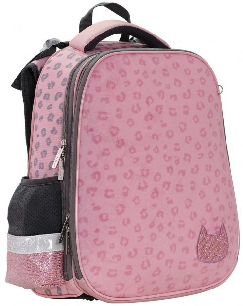 Ранец каркасный School Case Furry Kitten PL, 2 отделения 2 кармана 39×28×22см