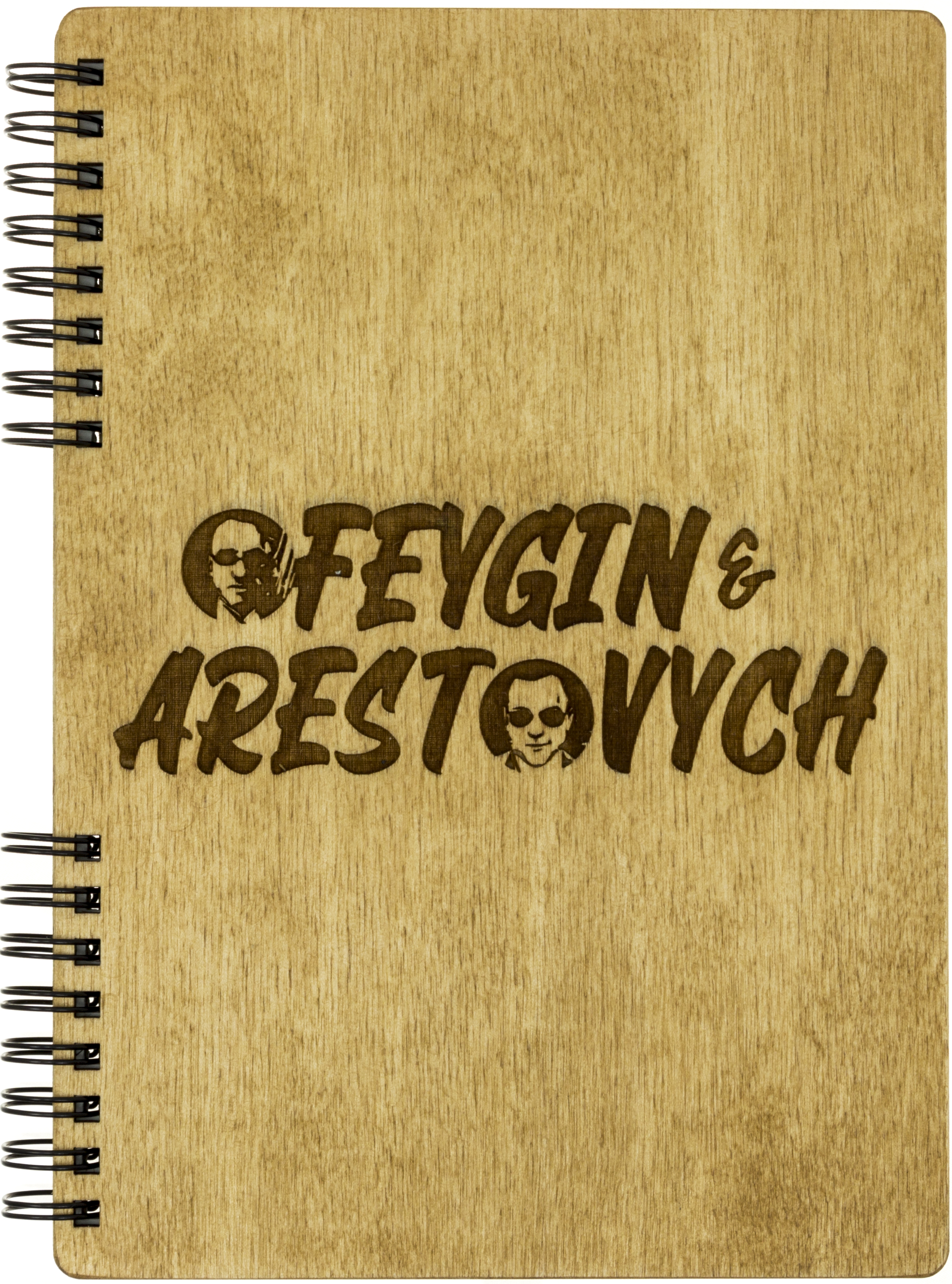 Блокнот A5 дерев'яний Feygin&Arestovych Breidon