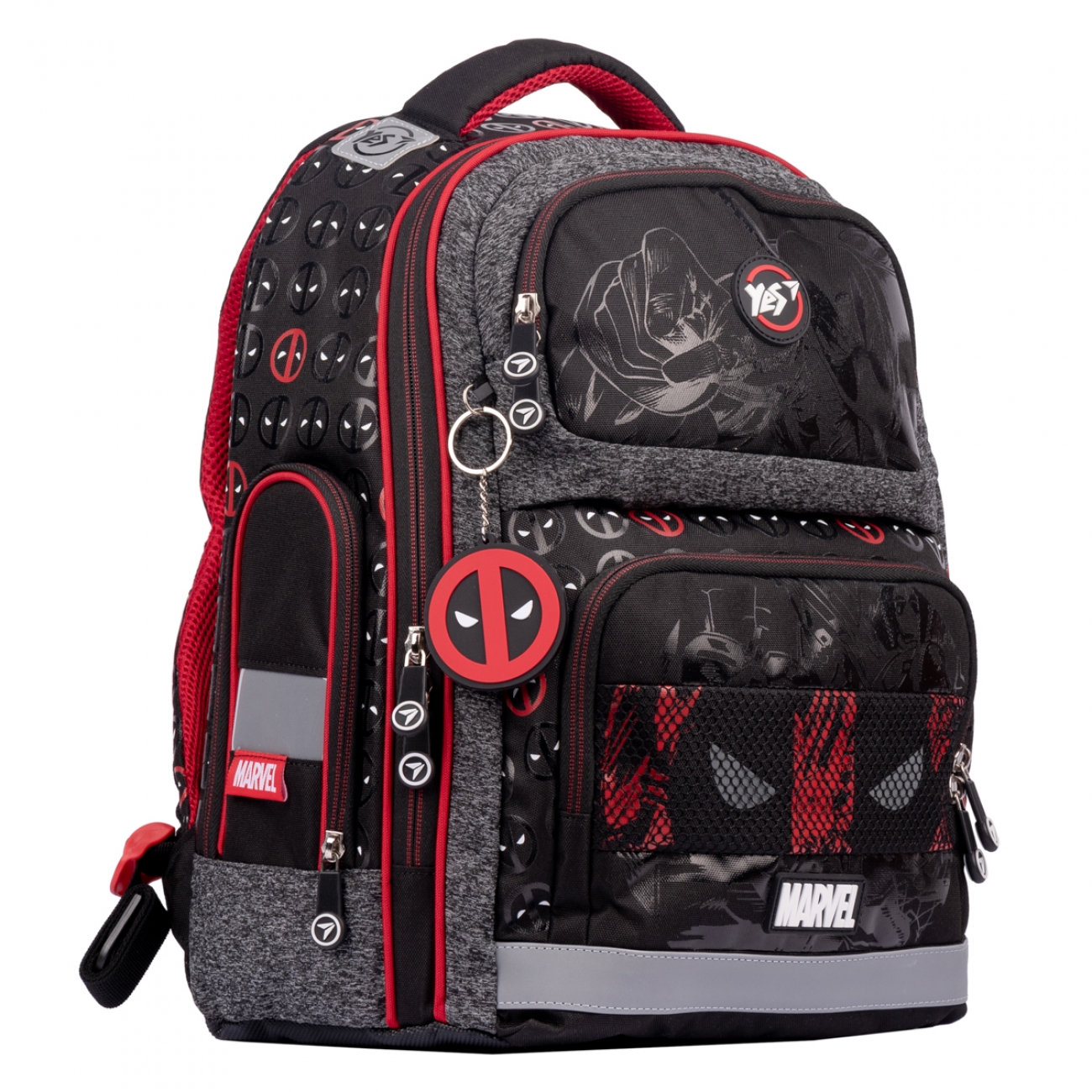 Рюкзак S-87 Marvel.Deadpool 3 відділення, 2 кишені