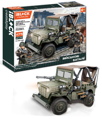 Конструктор Військові баталії 475дет., в коробці, 45×7×33см КІ