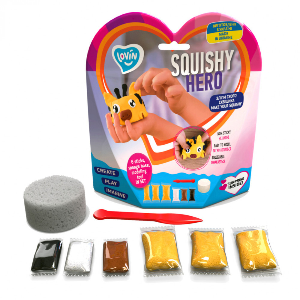 Набір легкого пластиліну Squishy SquiRaff