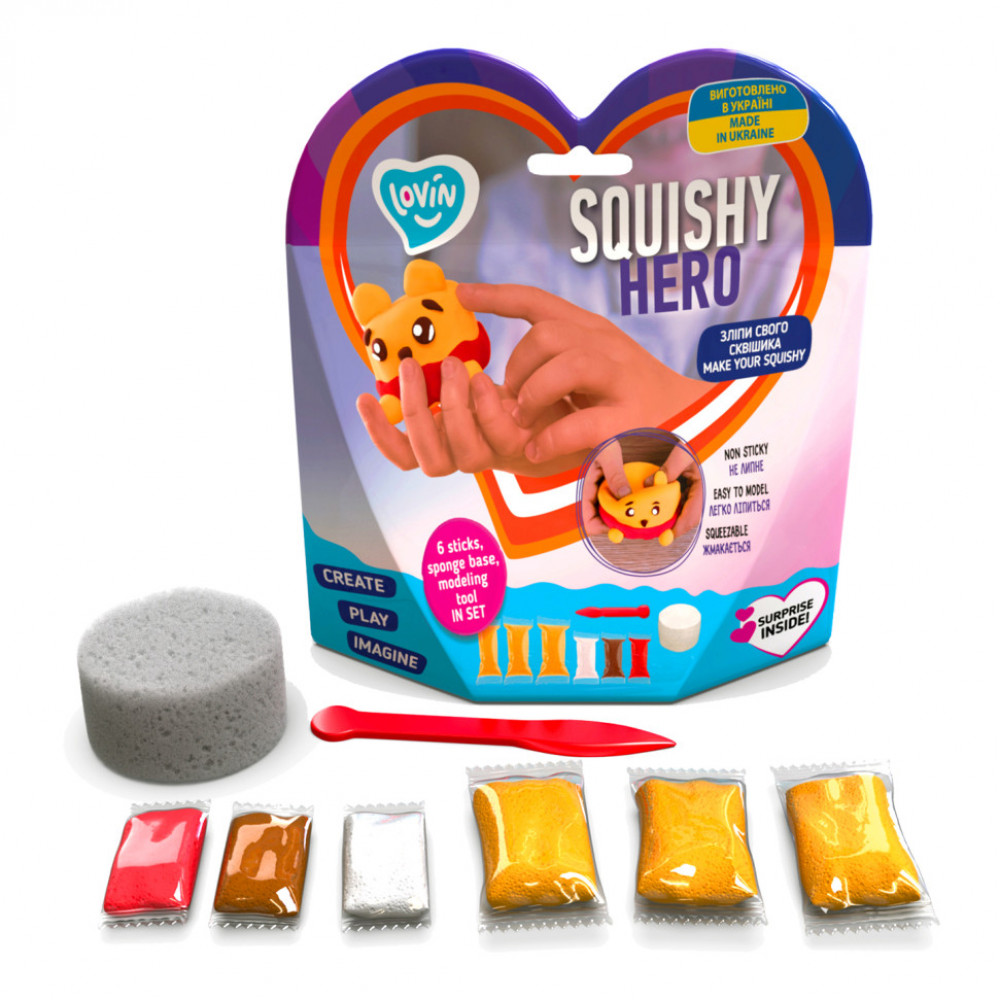 Набір легкого пластиліну Squishy Squiny Pooh