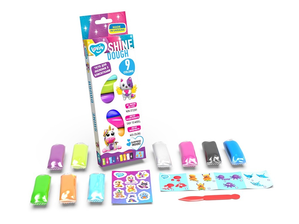 Набір для ліплення Do Shine 9 кольорів