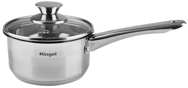 Ківш з нержавіючої сталі «Ringel Kinder» 14cм 1л з кришкою