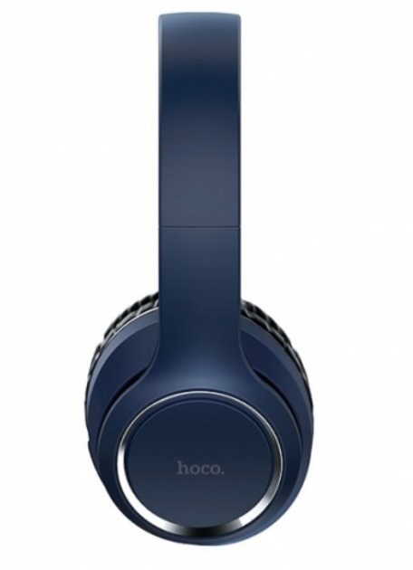 Навушники W28 BT blue+мікрофон