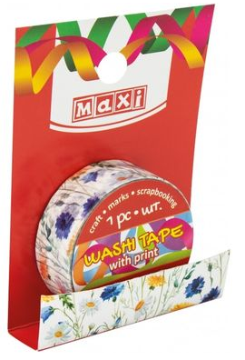 Стрічка декоративна «Maxi» з принтом 15ммх3м