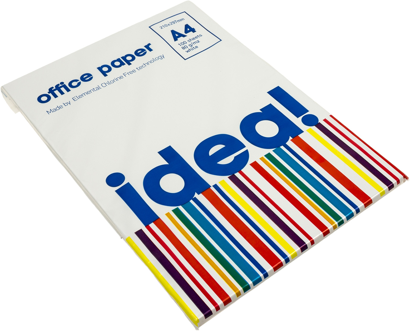 Папір офісний A4 Idea 80г/м2 C 100 аркушів