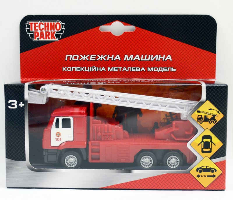 Автомодель «Technopark» Пожежна машина (CIS)