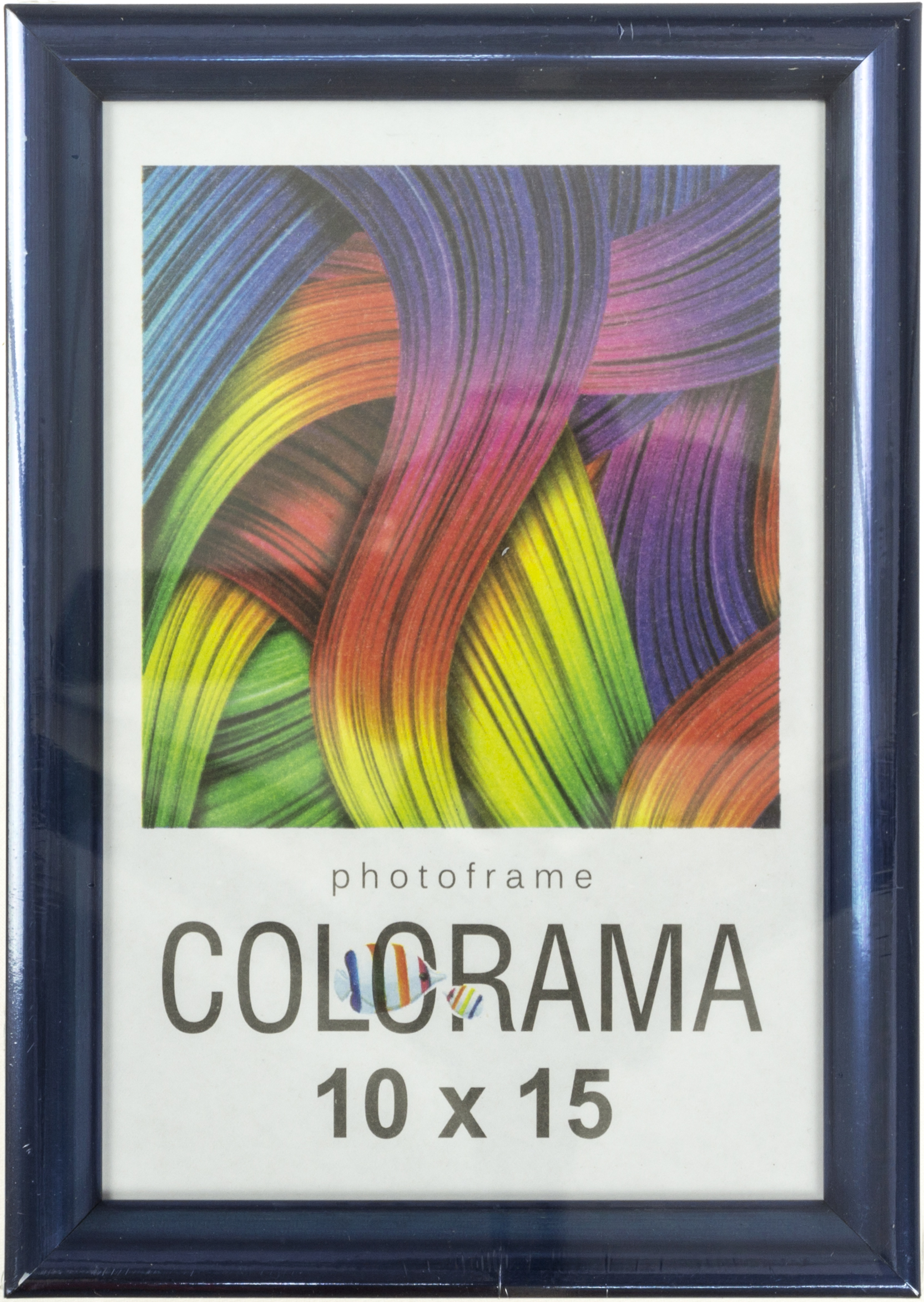 Фоторамка 10×15 45 blue metallic