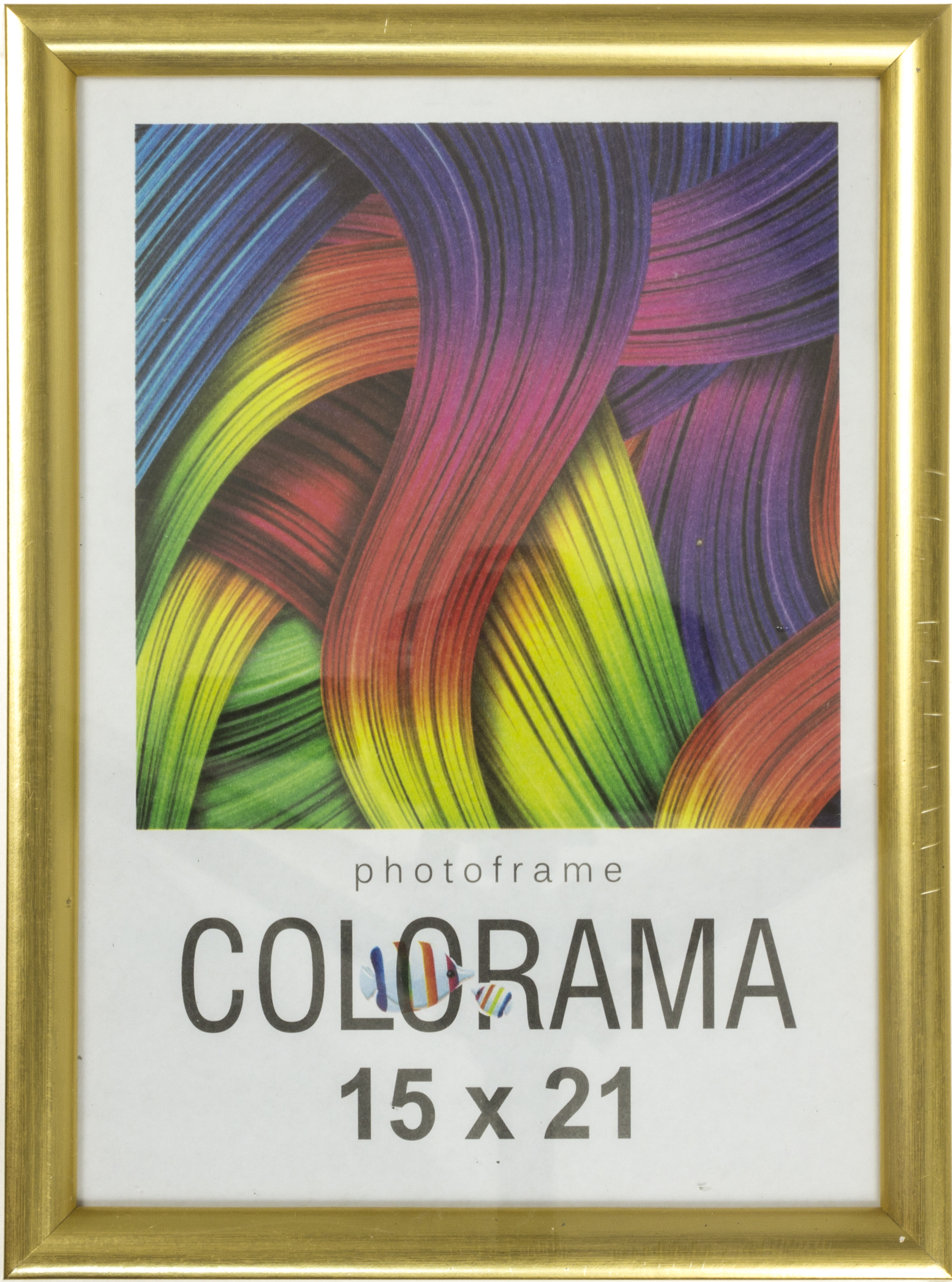 Фоторамка 15×21 45 gold