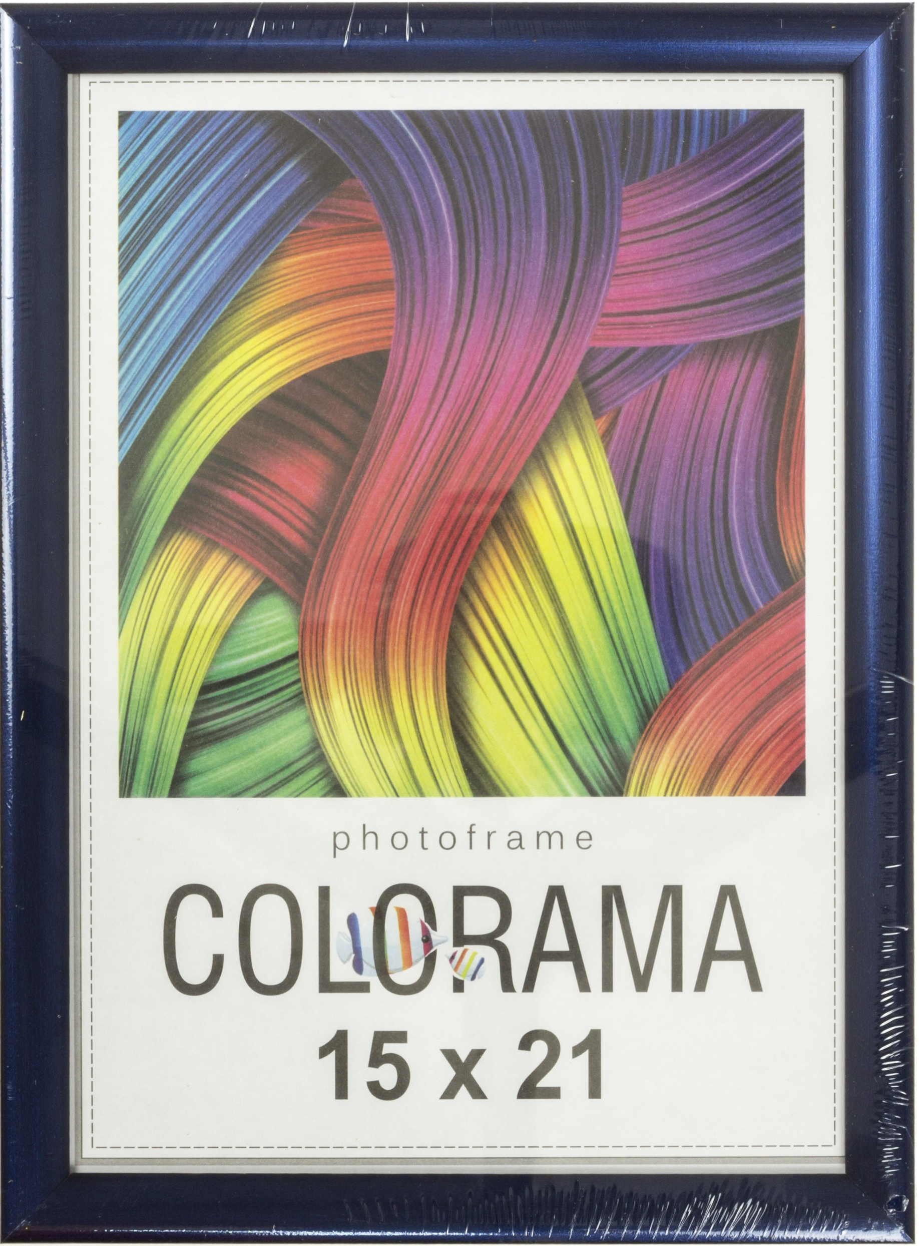 Фоторамка 15×21 blue metallic